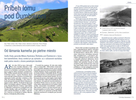 PRÍBEH LOMU POD ĎUMBIEROM. OD LÁMANIA KAMEŇA PO PIETNE MIESTO
