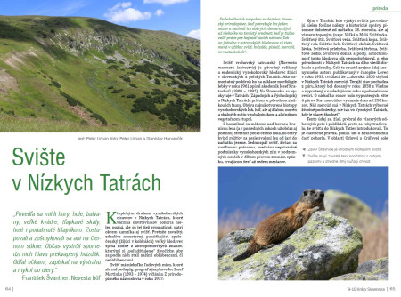 SVIŠTE V NÍZKYCH TATRÁCH